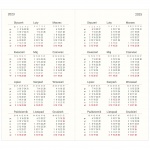 Kalendarz książkowy na rok 2024 Kalendarze książkowe A6-026 (zdjęcie 1)
