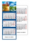 Kalendarz trójdzielny 2019 Cztery pory roku (zdjęcie 1)