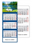 Kalendarz trójdzielny 2019 Lilie wodne (zdjęcie 1)