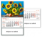Kalendarz jednodzielny 2019 Słoneczniki (zdjęcie 1)