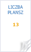 ikona liczba plansz w kalendarzu 13