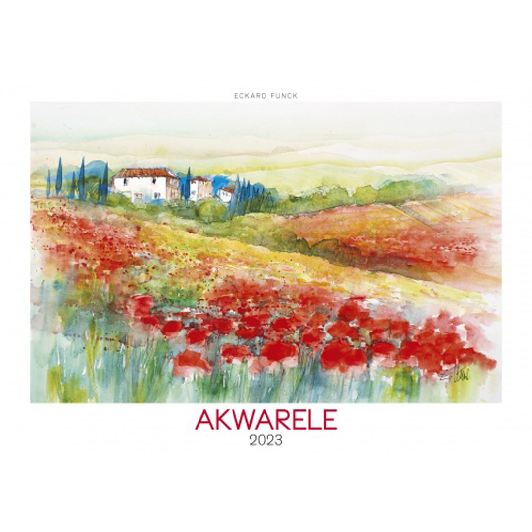 Kalendarz Akwarele z 2023 roku