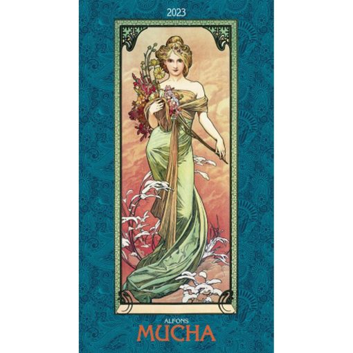 Kalendarz Alfons Mucha z 2023 roku