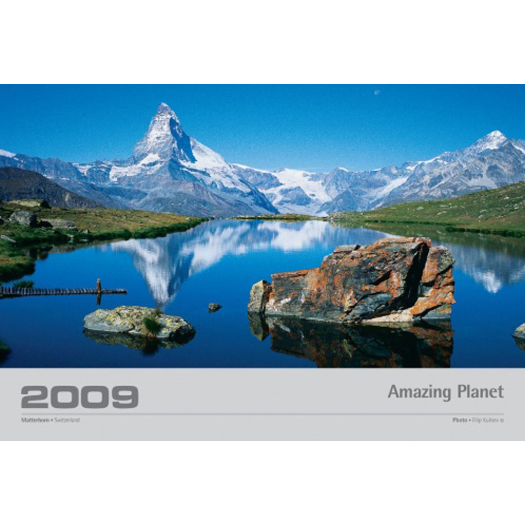 Kalendarz Amazing Planet z 2009 roku