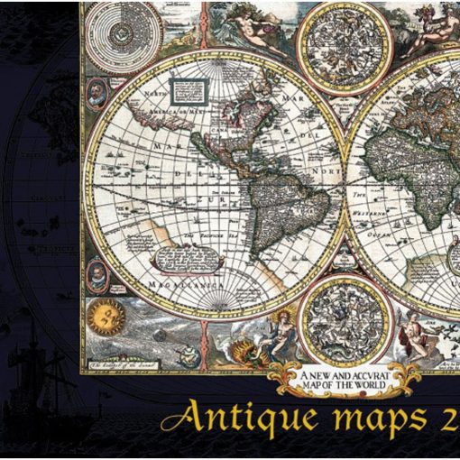 Kalendarz Antique maps z 2009 roku