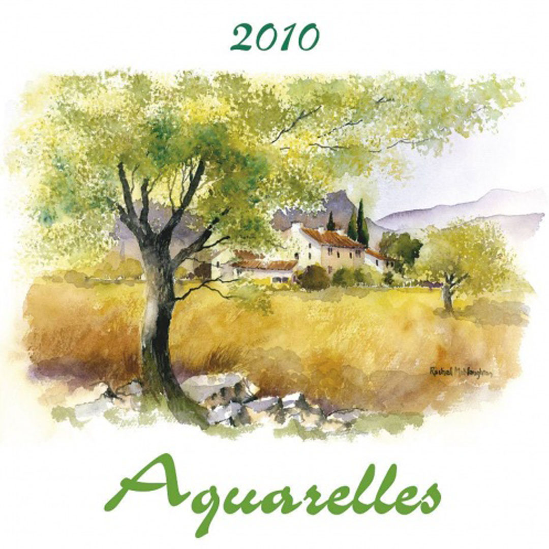 Kalendarz Aquarelles - spirala z 2010 roku