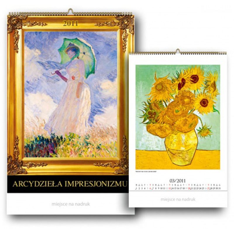 Kalendarz Arcydzieła impresjonizmu z 2011 roku