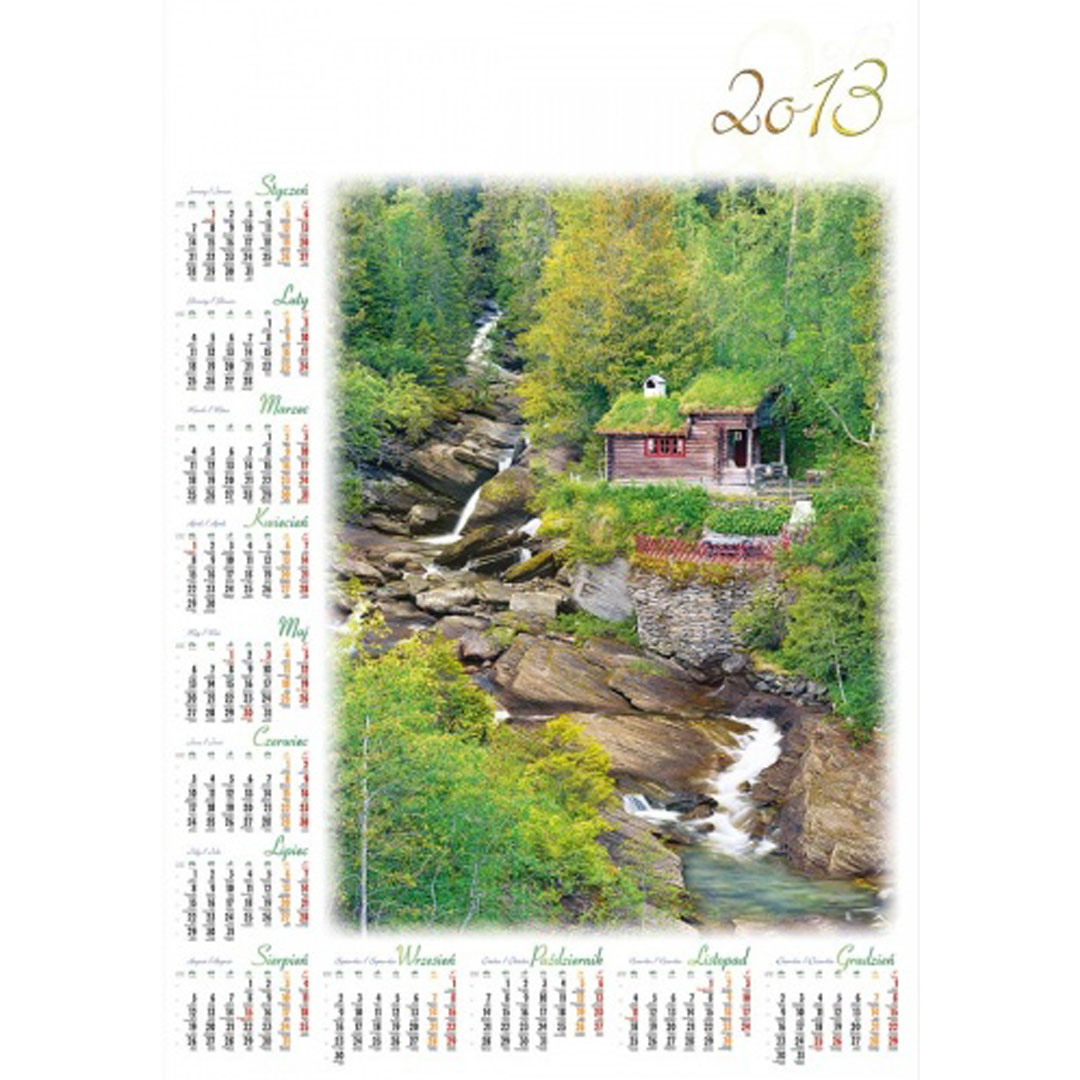 Kalendarz Chatka z 2013 roku