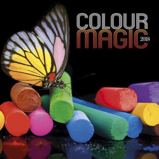 Kalendarz Colour magic z 2018 roku