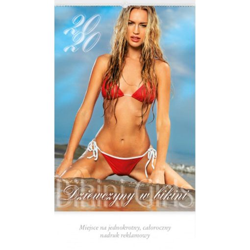 Kalendarz Dziewczyny w bikini z 2020 roku