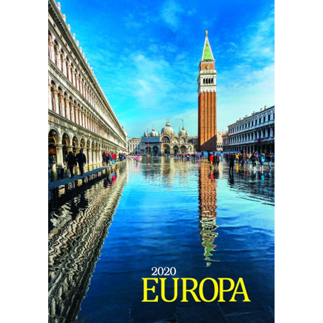 Kalendarz Europa z 2020 roku