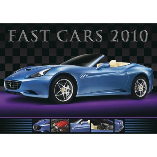 Kalendarz Fast Cars - spirala z 2010 roku