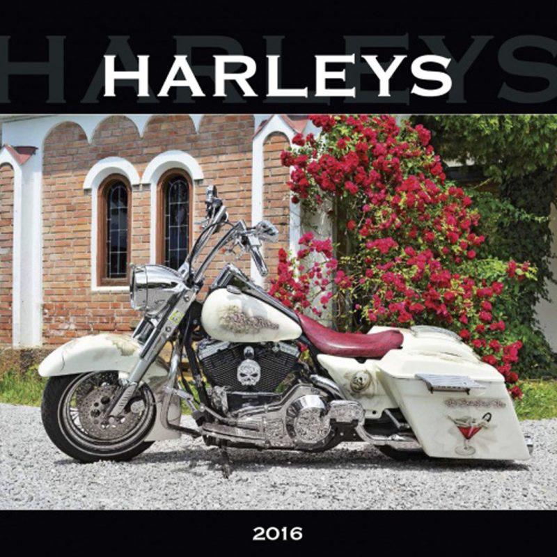 Kalendarz Harleys z 2016 roku