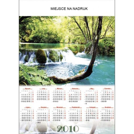 Kalendarz Kaskada z 2010 roku