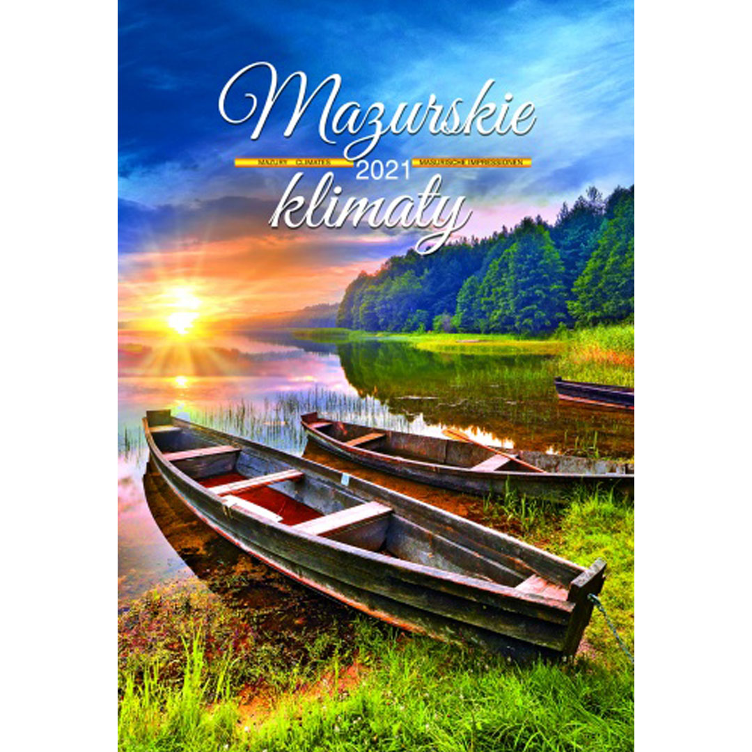 Kalendarz Mazurskie klimaty z 2021 roku