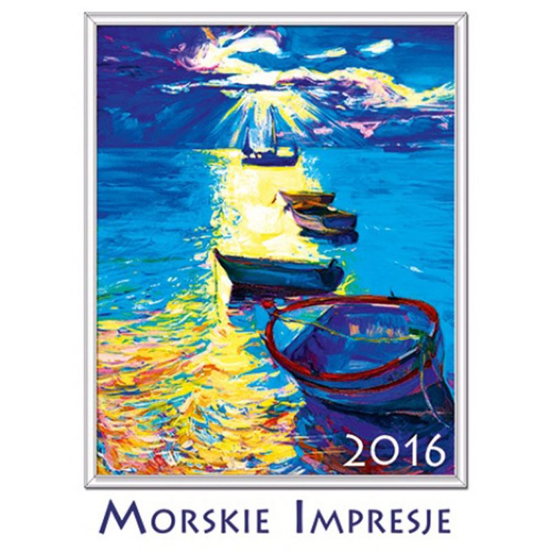 Kalendarz Morskie Impresje z 2016 roku