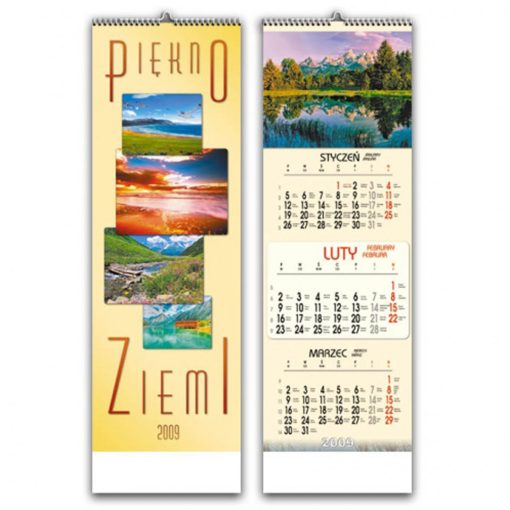 Kalendarz Piękno Ziemi z 2009 roku