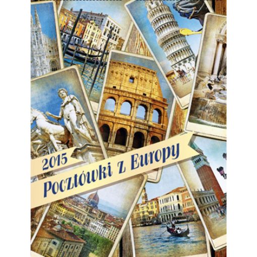 Kalendarz Pocztówki z Europy z 2015 roku