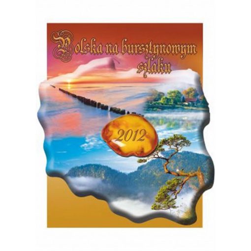 Kalendarz Polska na bursztynowym szlaku z 2012 roku