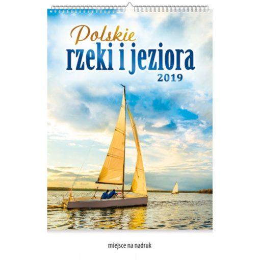 Kalendarz Polskie rzeki i jeziora z 2019 roku