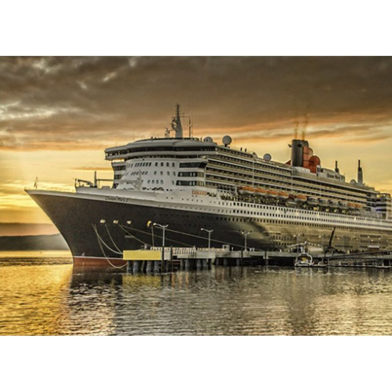 Kalendarz Queen Mary 2 z 2019 roku