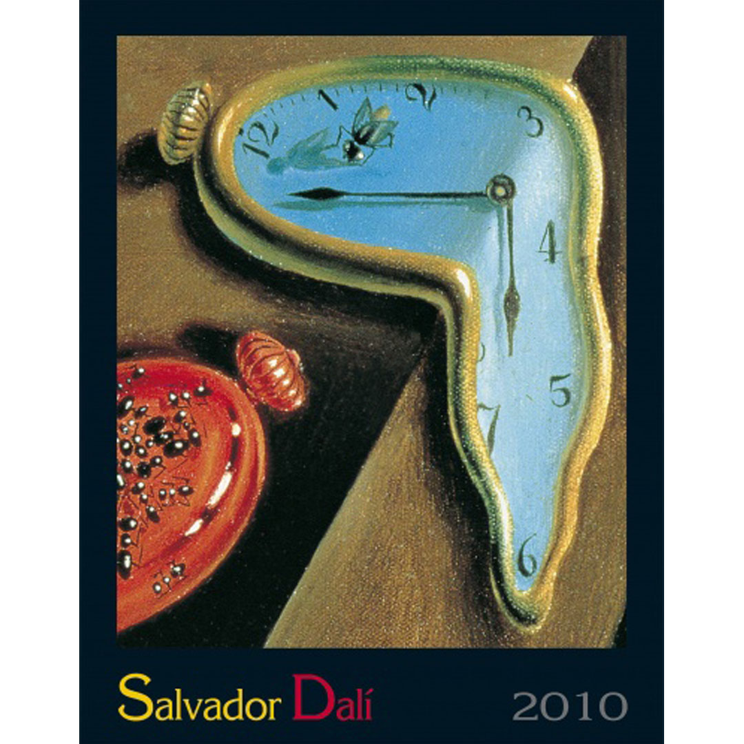 Kalendarz Salvador Dali - spirala z 2010 roku