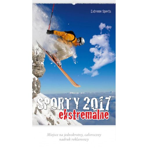 Kalendarz Sporty ekstremalne z 2017 roku