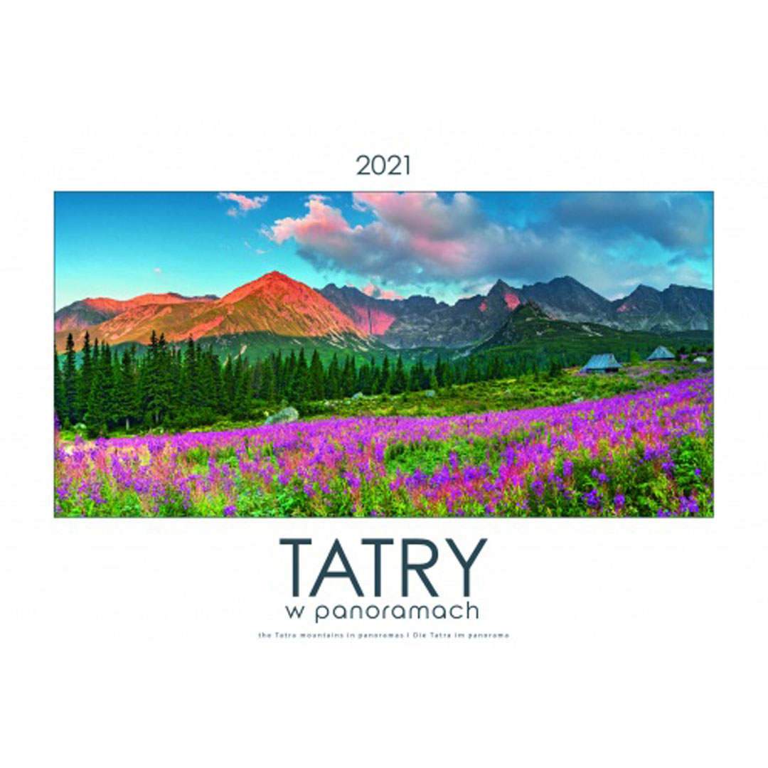 Kalendarz Tatry w panoramach z 2021 roku