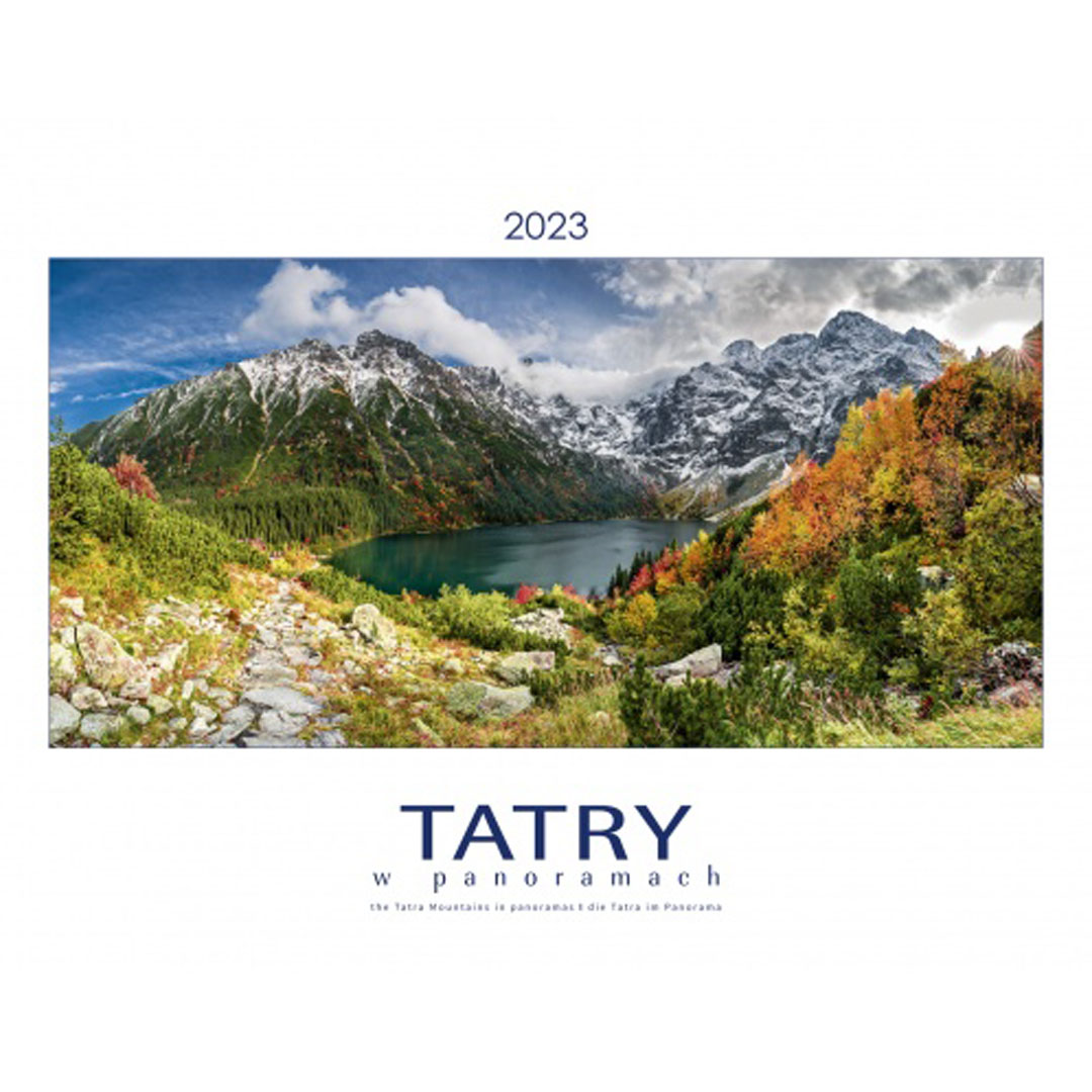 Kalendarz Tatry w panoramach z 2023 roku