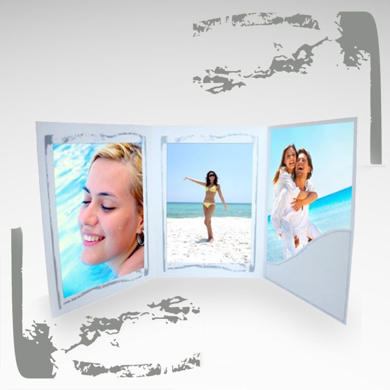 Frame 3Dk srebrny 1033