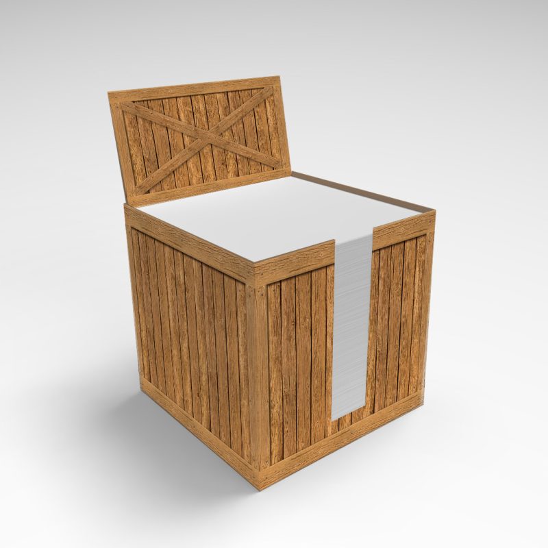 Pudełka reklamowe 9x9x9cm