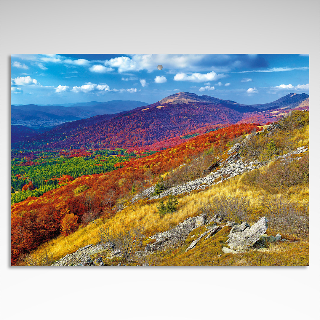 Kalendarz trójdzielny Bieszczady