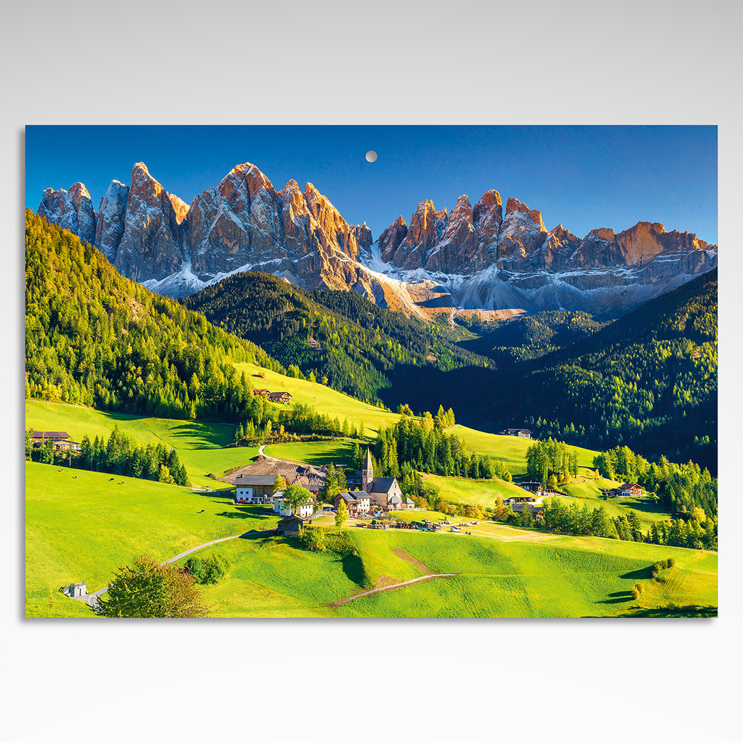 Kalendarz trójdzielny Dolomity