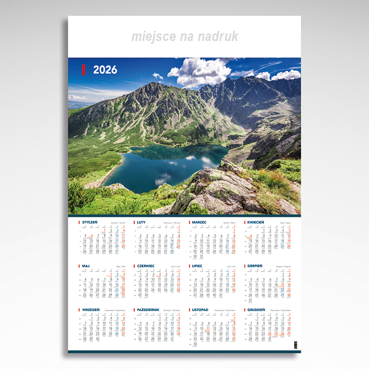 Kalendarz planszowy Czarny Staw