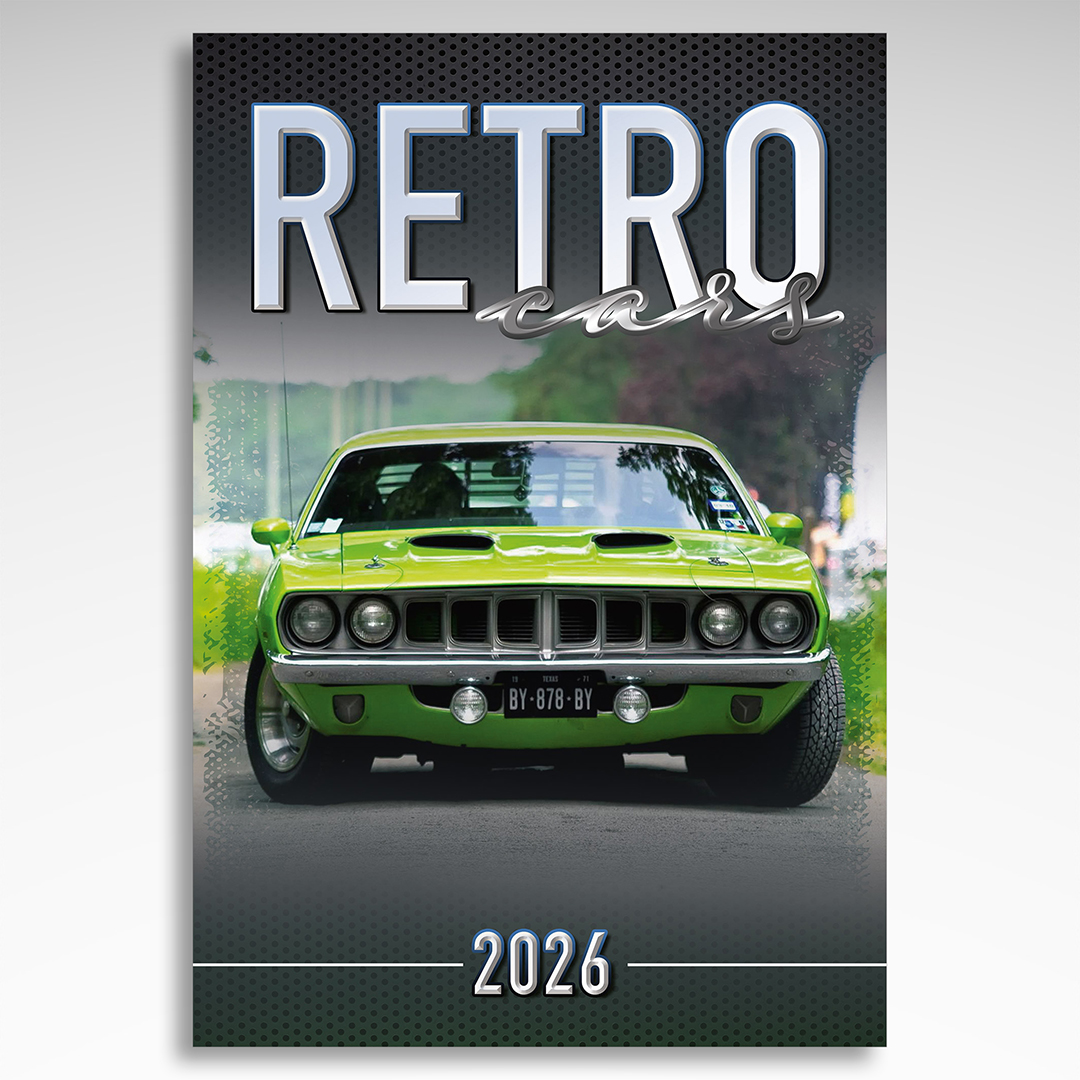 Kalendarz wieloplanszowy Retro Cars