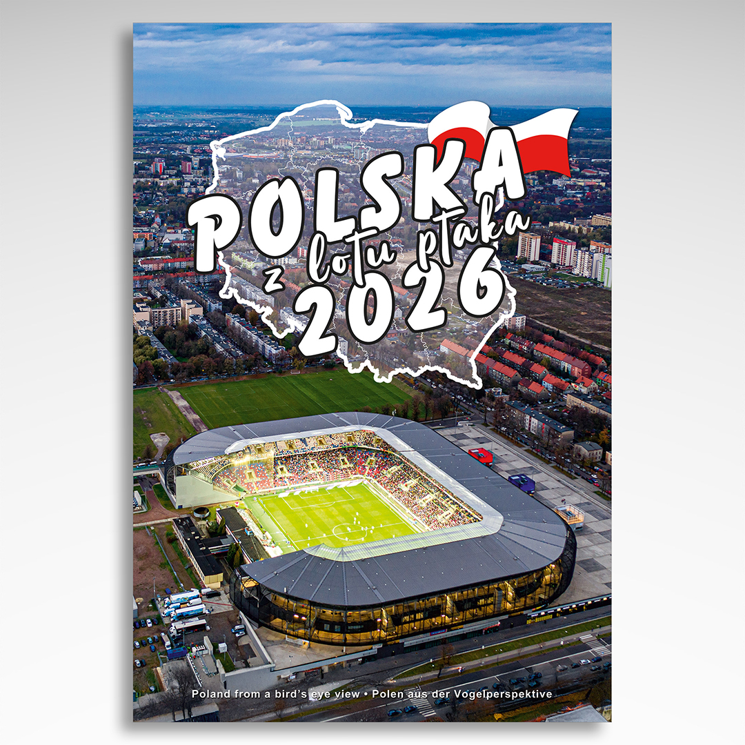 Kalendarz wieloplanszowy Polska z Lotu Ptaka