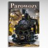 Kalendarz wieloplanszowy Parowozy
