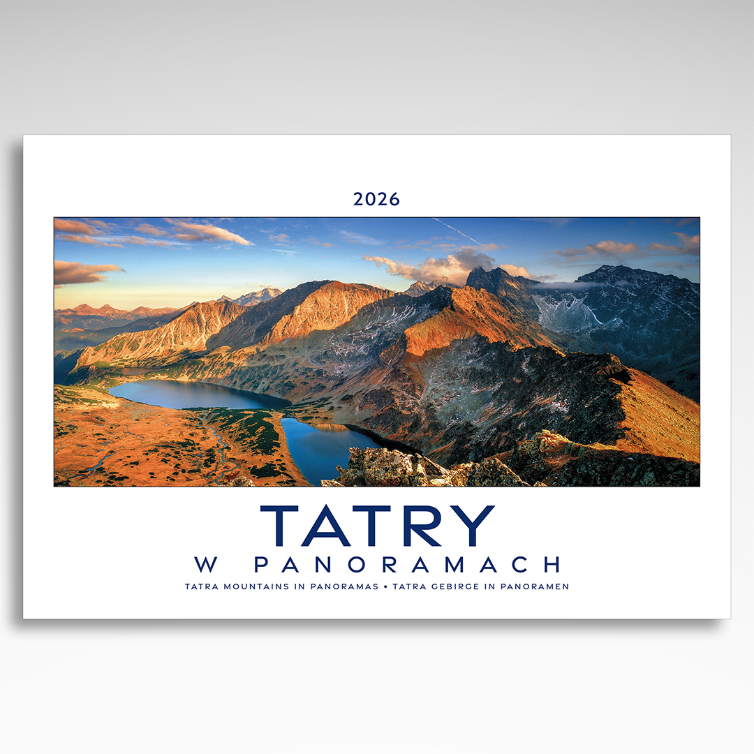 Kalendarz wieloplanszowy Tatry w Panoramach