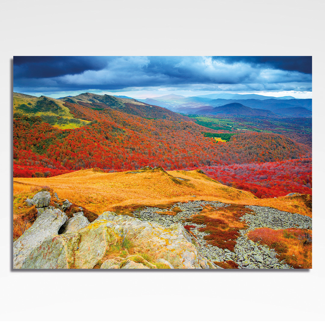 Kalendarz trójdzielny Bieszczady