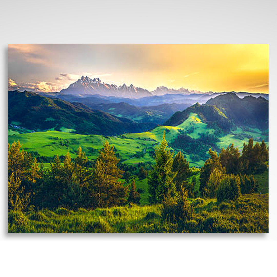 Kalendarz trójdzielny Tatry Widok z Pienin