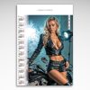 Kalendarz planszowy Motocyklistka