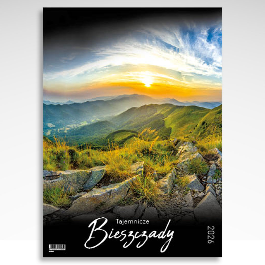 Kalendarz wieloplanszowy Tajemnicze Bieszczady