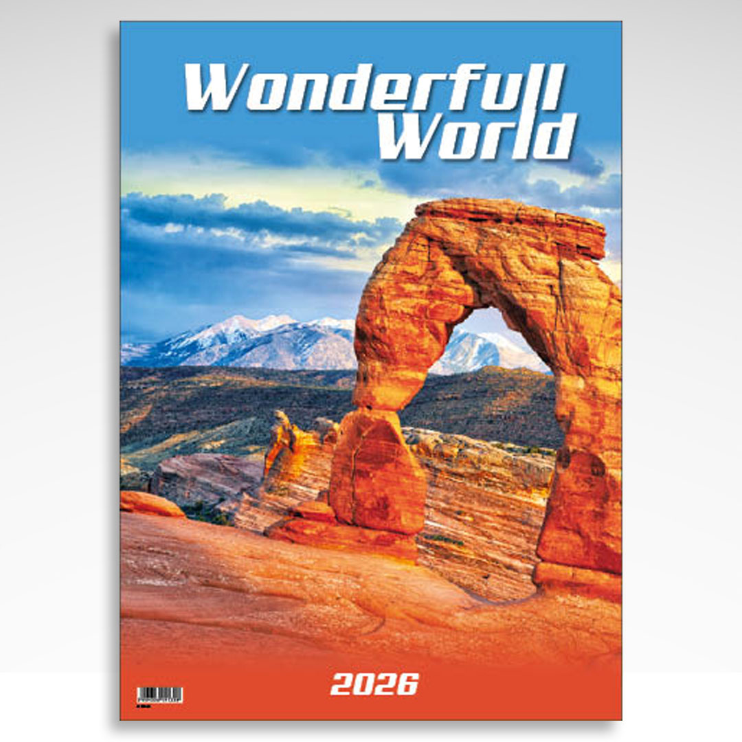 Kalendarz wieloplanszowy Wonderfull World