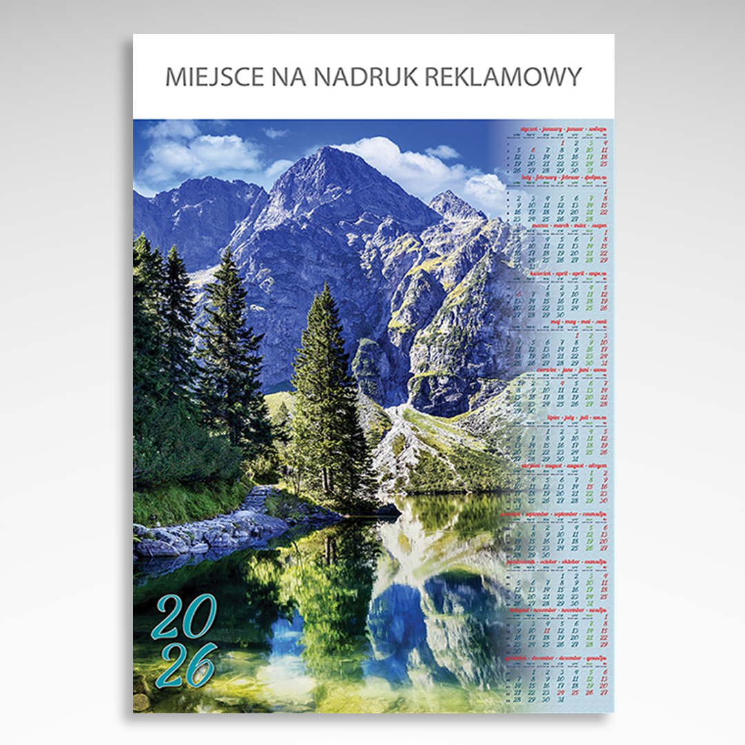 Kalendarz planszowy Morskie Oko