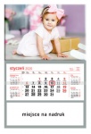 Kalendarz jednodzielny 2021 Dziewczynka