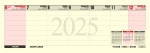 Kalendarium biurkowy VIP 2025