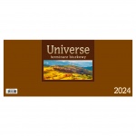 Kalendarz biurkowy na rok 2024 Universe - tygodniowy