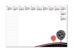 Kalendarz biuwar na rok 2024 Drzewa