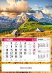 Kalendarz jednodzielny 2019 Tatry