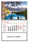 Kalendarz jednodzielny 2021 Jezioro w górach (zdjęcie 1)